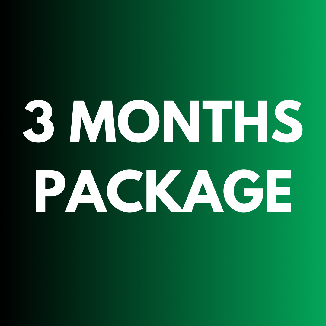 3 Months Package
