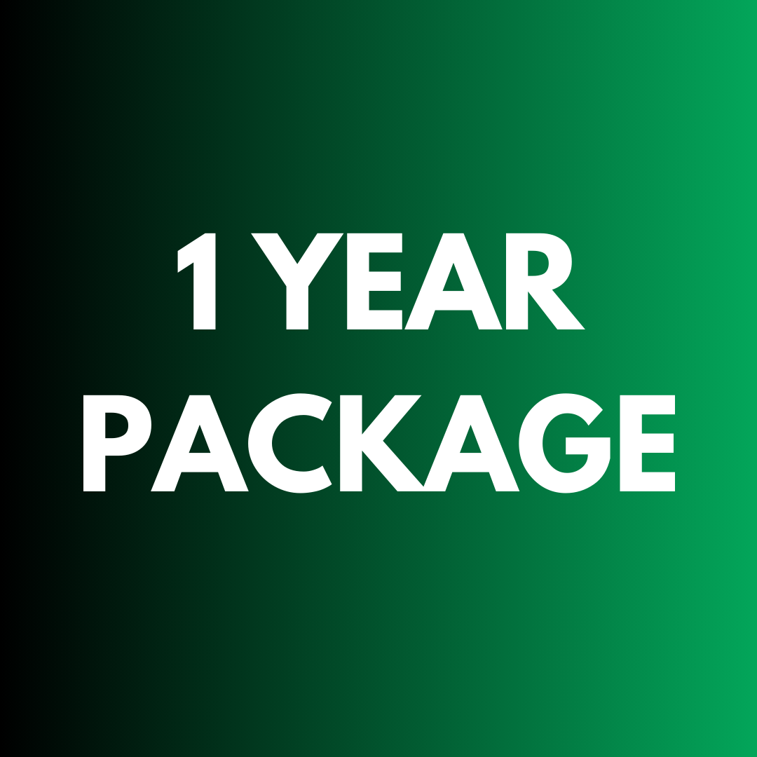 1 Year Package