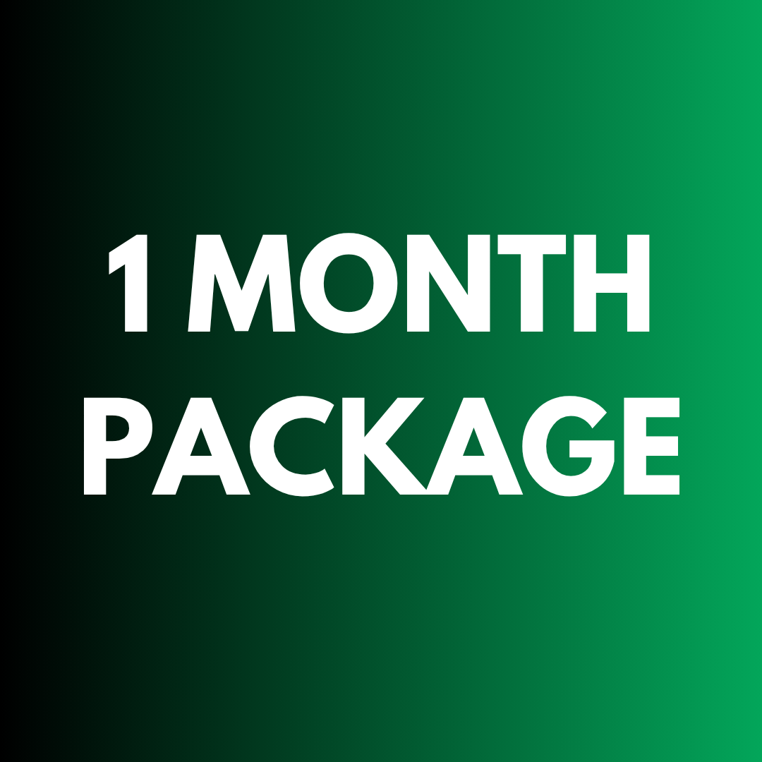 1 Month Package